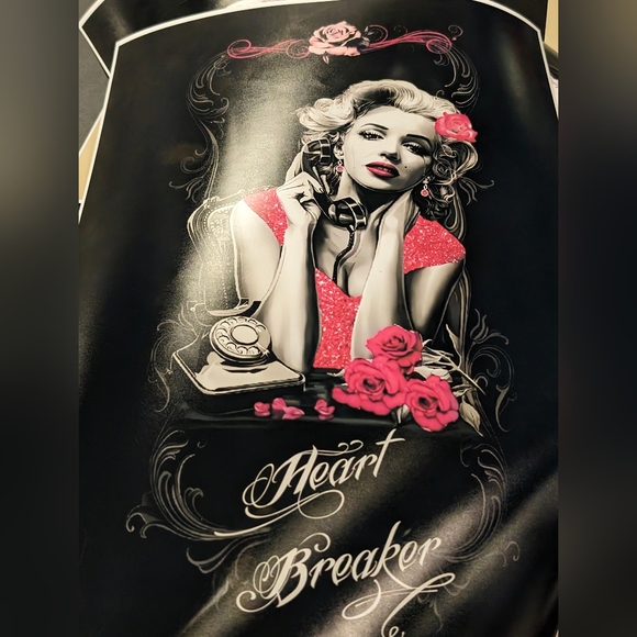 Marilyn Monroe  pink GANGSTER Wall Art Large Set - Picture 5 of 8